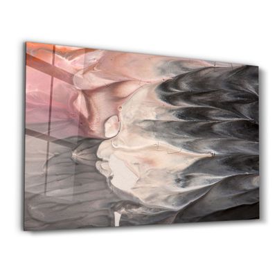 Autres décorations murales - Abstract Pattern 8 | Glass Wall Art - ARTDESIGNA