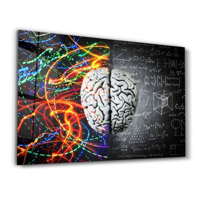 Other wall decoration - Logic Background | Glass Wall Art - ARTDESIGNA