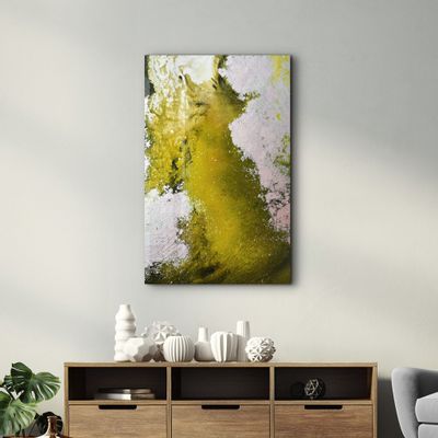 Other wall decoration - Bird's Eye In Yellow | Glass Wall Art - ARTDESIGNA