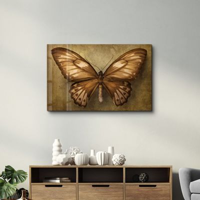 Other wall decoration - Vintage Butterfly | Glass Wall Art - ARTDESIGNA