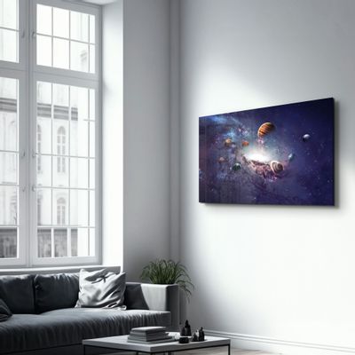 Other wall decoration - Galaxy | Glass Wall Art - ARTDESIGNA