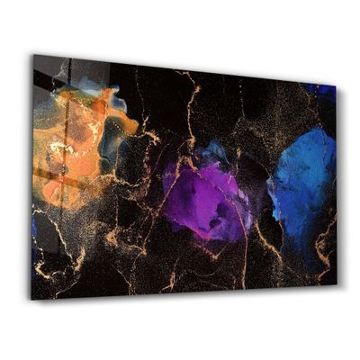 Autres décorations murales - Marble Design V3 | Glass Wall Art - ARTDESIGNA