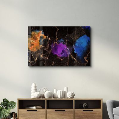 Autres décorations murales - Marble Design V3 | Glass Wall Art - ARTDESIGNA