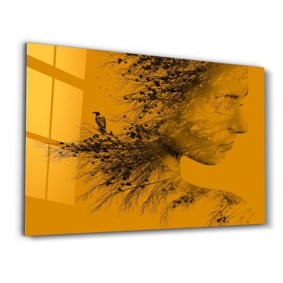Other wall decoration - Root V1 | Glass Wall Art - ARTDESIGNA