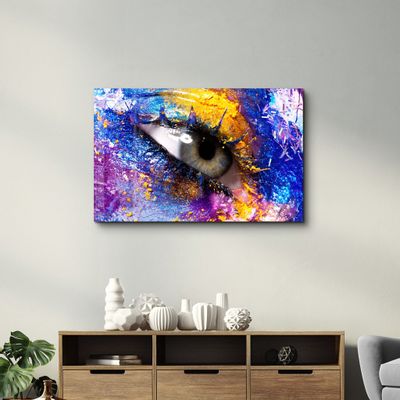 Other wall decoration - Eye In Colors | Glass Wall Art - ARTDESIGNA