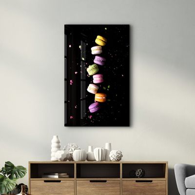 Autres décorations murales - Macaroons | Glass Wall Art - ARTDESIGNA