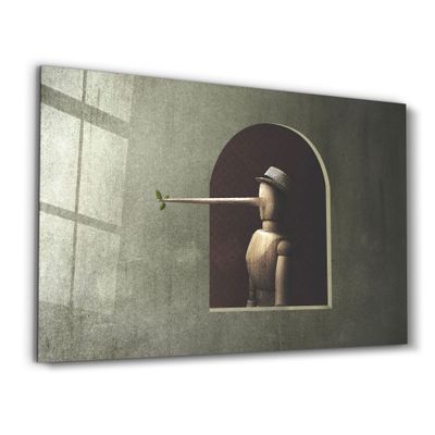 Autres décorations murales - Don't Lie Anymore | Glass Wall Art - ARTDESIGNA