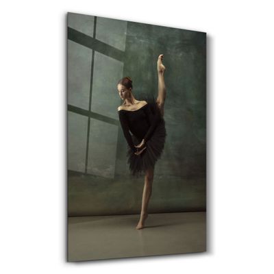 Autres décorations murales - Ballerina V1 | Glass Wall Art - ARTDESIGNA