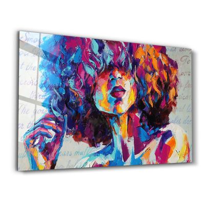 Autres décorations murales - Abstract Painting | Glass Wall Art - ARTDESIGNA