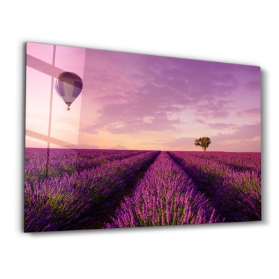Other wall decoration - Purple Sky | Glass Wall Art - ARTDESIGNA