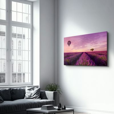 Autres décorations murales - Purple Sky | Glass Wall Art - ARTDESIGNA