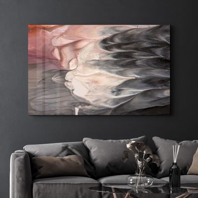 Other wall decoration - Abstract Pattern 8 | Glass Wall Art - ARTDESIGNA