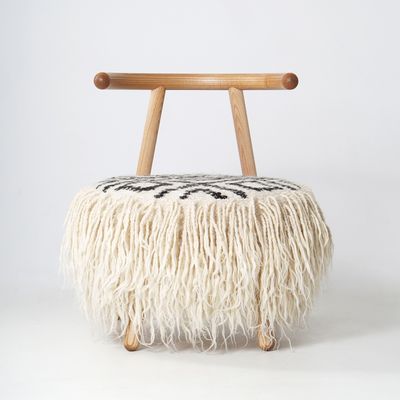 Children's sofas and lounge chairs - Armchair Mapico B/W - GALERIE SANA MOREAU