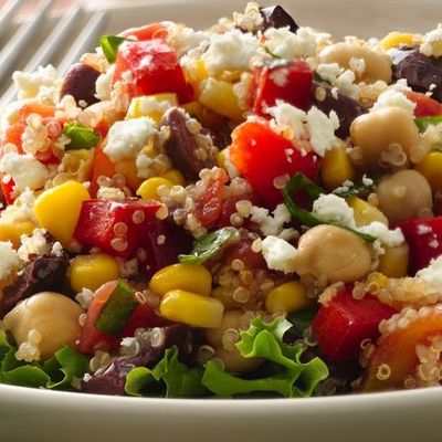 Épicerie fine - Salade Gourmande Quinoa et petits Légumes – Plat Végétal - 350 g - METSTERROIR