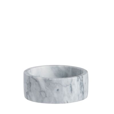 Platter and bowls - MS24140 Marble wine holder Ø12.6x5 cm - ANDREA HOUSE