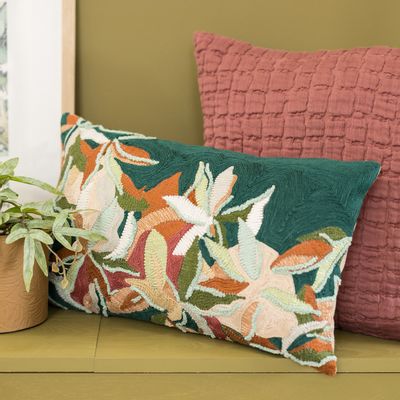 Coussins textile - Alina embroidered cushion - MAISON VIVARAISE – SDE VIVARAISE WINKLER