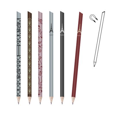 Stationery - Set of 24 magnetic pencils - Paris - TOUT SIMPLEMENT,