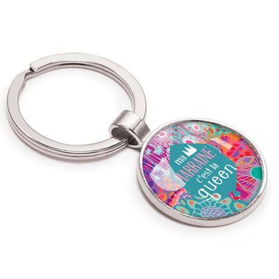 Gifts - Keychain Abysses Godmother - Silver - LES JOLIES D'EMILIE