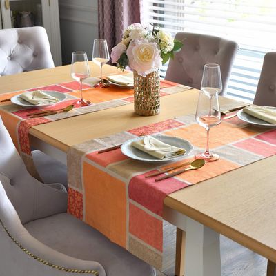 Table linen - Runner Orange Symphony 50x150 - ROSEBERRY HOME