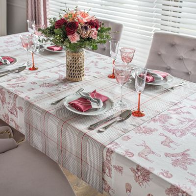 Table linen - Runner Glen Check 50x150 - ROSEBERRY HOME
