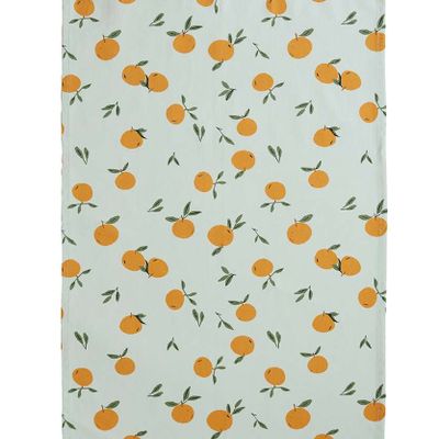 Torchons textile - Clementines - Printed cotton tea towel - COUCKE