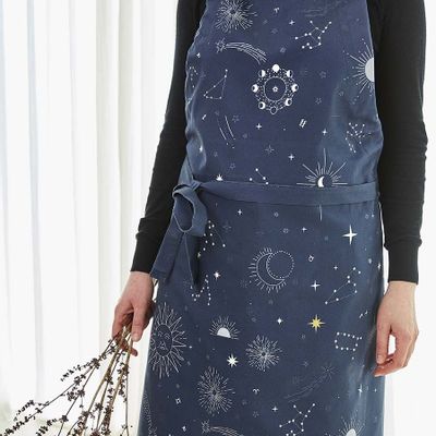 Kitchen linens - Astral - Printed cotton apron - COUCKE