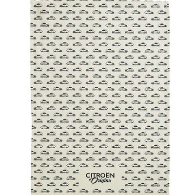 Torchons textile - Citroën® Origins Beige - Torchon en coton imprimé - COUCKE