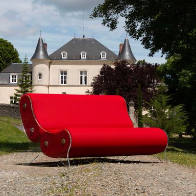 Canapés - Design armchair KUUMO - Runner Foam Seat - Acrylic Glass - MOJOW