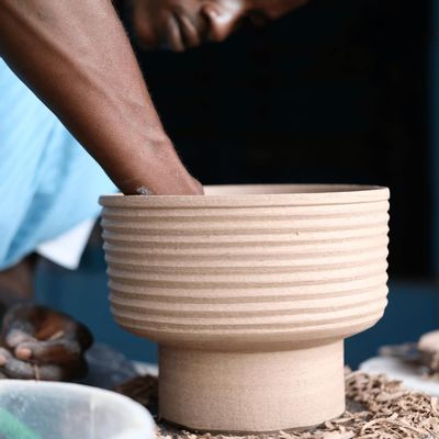 Pottery - Flowerpot - DORCAS - SWEET SALONE