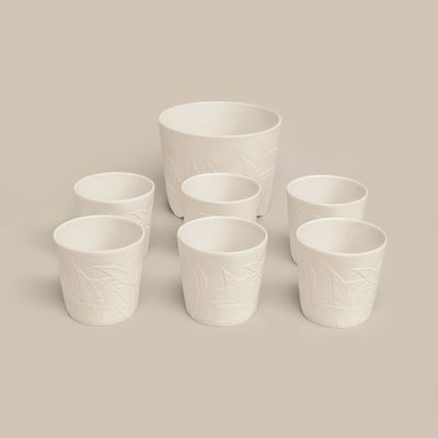 Pottery - Ethereal Small Porcelain Mug - ETHEREAL