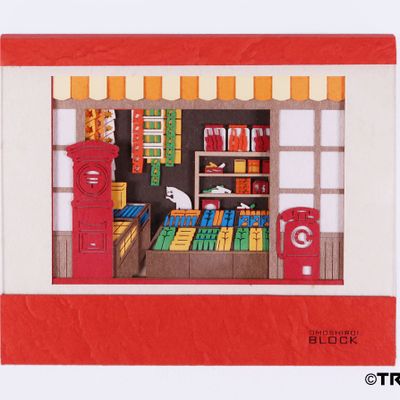Papeterie bureau - SCENE Dagashiya - OMOSHIROI BLOCK