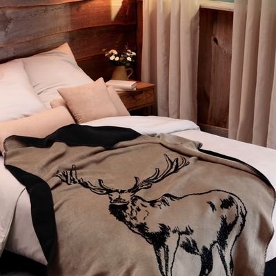 Throw blankets - Throw Deer - BIEDERLACK