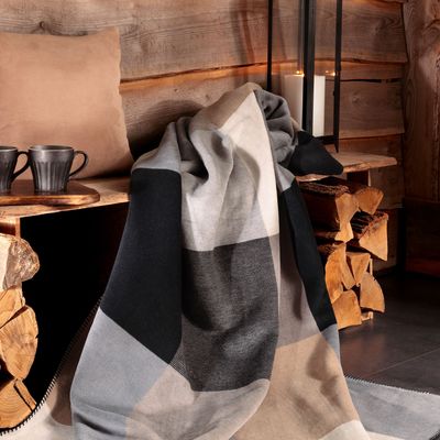 Plaids - Plaid Alp Square - BIEDERLACK