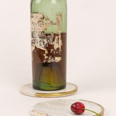 Decorative objects - Orion coasters in natural stone (set of 2) - L INDOCHINEUR X RIVÊT