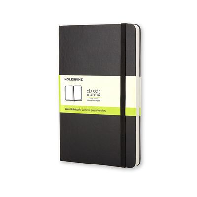 Stationery - CLASSIC NOTEBOOK, BLANK PAGES, HARD COVER - MOLESKINE