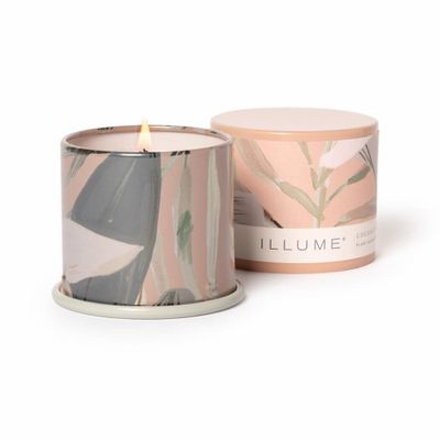 Bougies - Coconut Milk Mango Demi Vanity Tin Candle, Rose - ILLUME