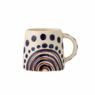Mugs - Shama Espresso Cup, Orange, Stoneware - BLOOMINGVILLE MULTIBRAND HOUSE