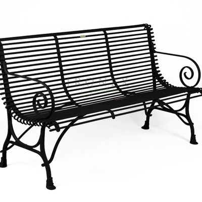 Lawn sofas   - Arras 3-Seater Bench - IRONEX GARDEN