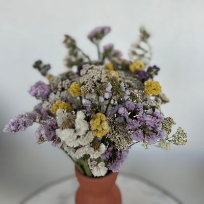 Floral decoration - Jackie dried flowers bouquet - TERRA FIORA