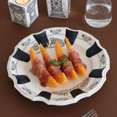 Formal plates - Chimera Plate, Elegant dinner plate with with unique design - MEZZOGIORNOH