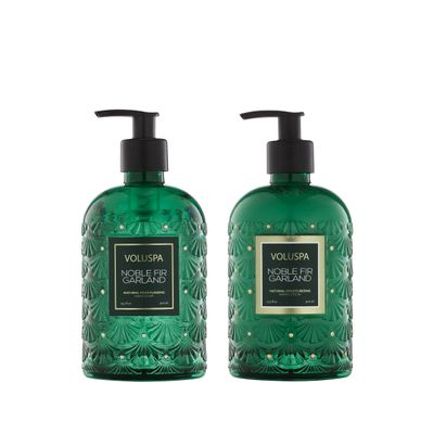 Soaps - Noble Fir Hand Soap & Lotion Duo - VOLUSPA