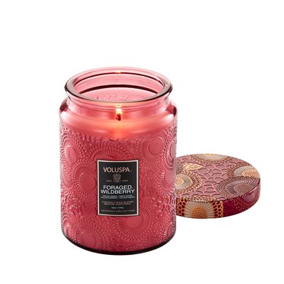 Home fragrances - Foraged Wildberry 18oz Large Jar - VOLUSPA