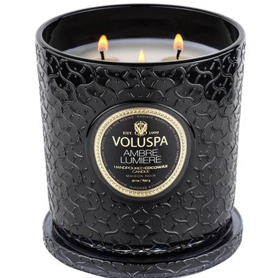 Candles - Ambre Lumiere Boxed Luxe - VOLUSPA
