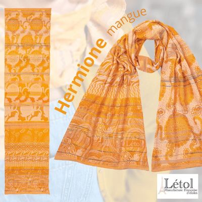 Scarves - Létol stole PE24 collection - LÉTOL , MANUFACTURE FRANÇAISE D'ÉTOLES