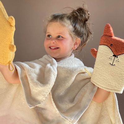 Bain pour enfant - Handpuppets bathing gloves - EGMONT TOYS