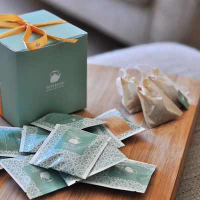 Coffee and tea - Tettiera Miniature Tea Gift Box- 10 Blends - TETTIERA