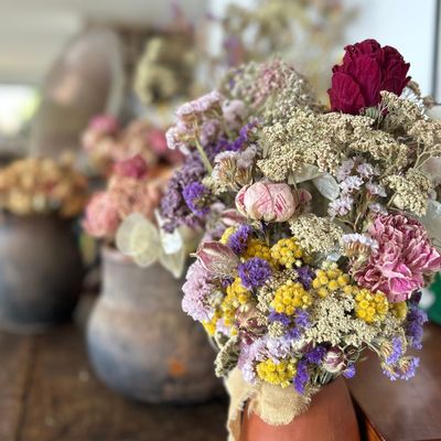 Floral decoration - Bouquet Laure-Marie dried flowers - TERRA FIORA