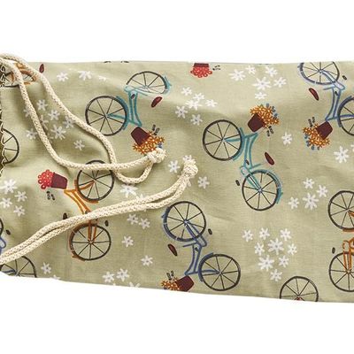 Accessoires de déco extérieure - SAC A PAINS VERSION CORBEILLE REVERSIBLE OU TRANSPORT - SACASALADES BY ARMINE