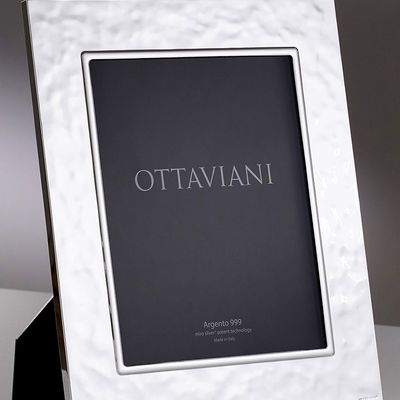 Objets de décoration - Portafoto in argento Miro Silver "Materica" - OTTAVIANI