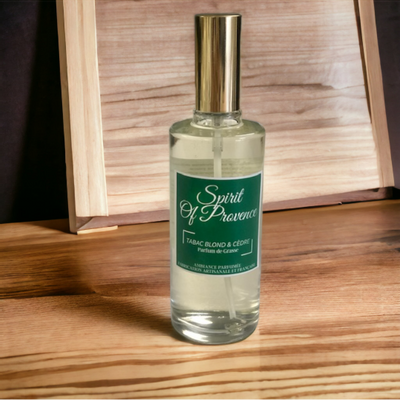 Home fragrances - Blond Tobacco & Cedar Room Fragrances 125 ml - SPIRIT OF PROVENCE